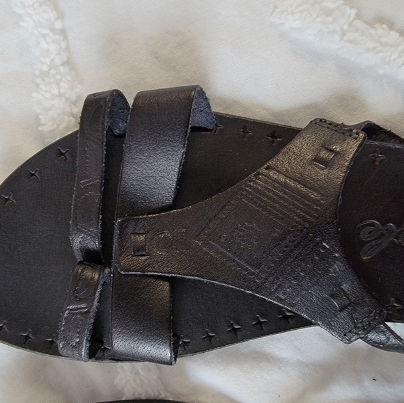 FREE PEOPLE OLIVEIRA WRAP Sandal Black ⚫️ Size 38/8 - Picture 5 of 8